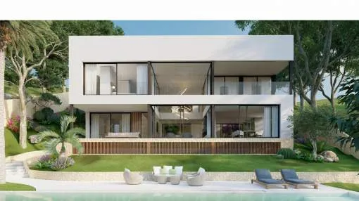 Charming new build house in Costa d'en Blanes Charming new build house in Costa d'en Blanes
